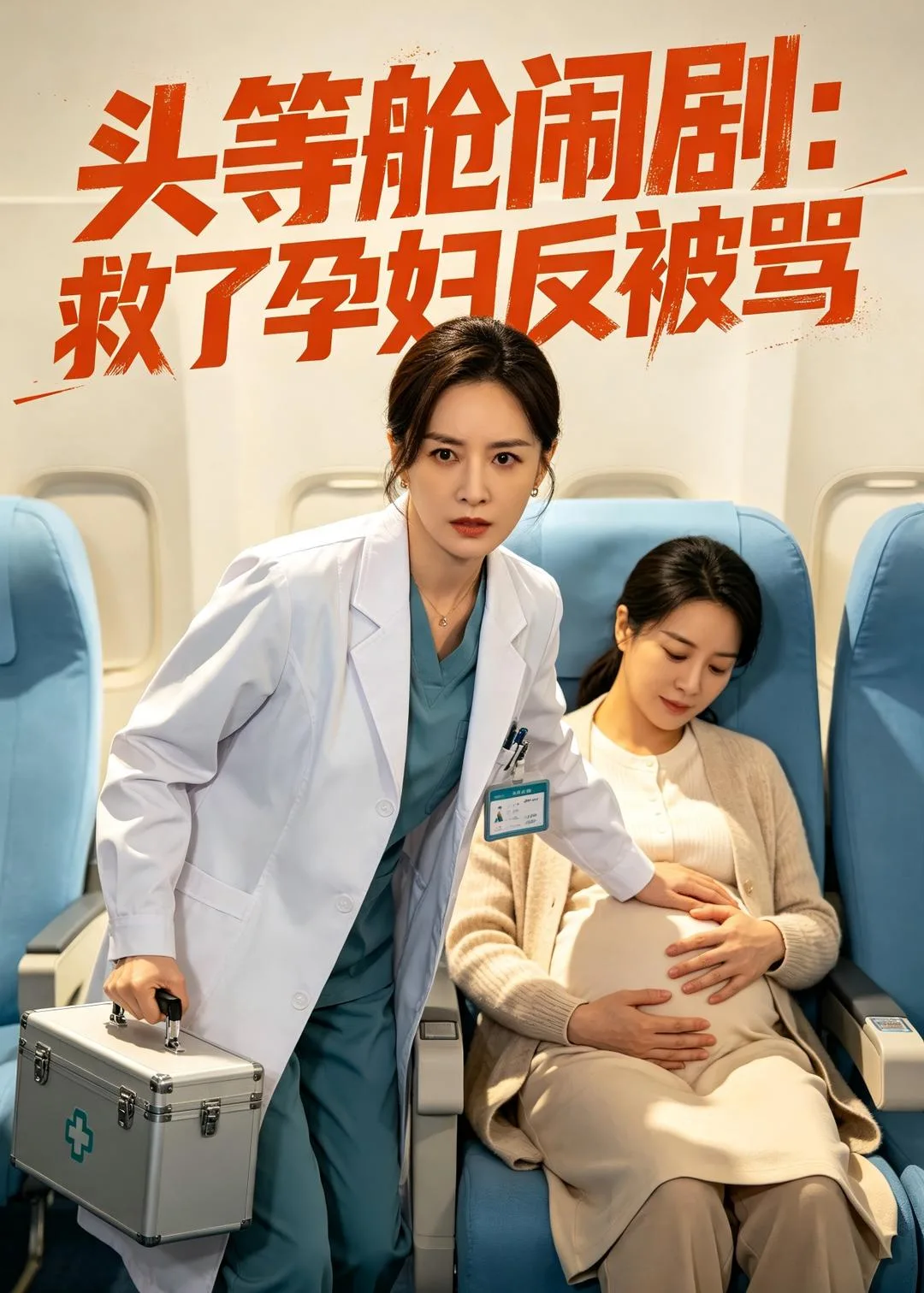 头等舱闹剧：救了孕妇反被骂