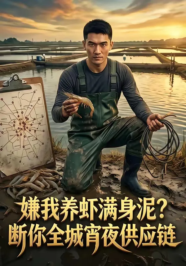 嫌我养虾满身泥?断你全城宵夜供应链